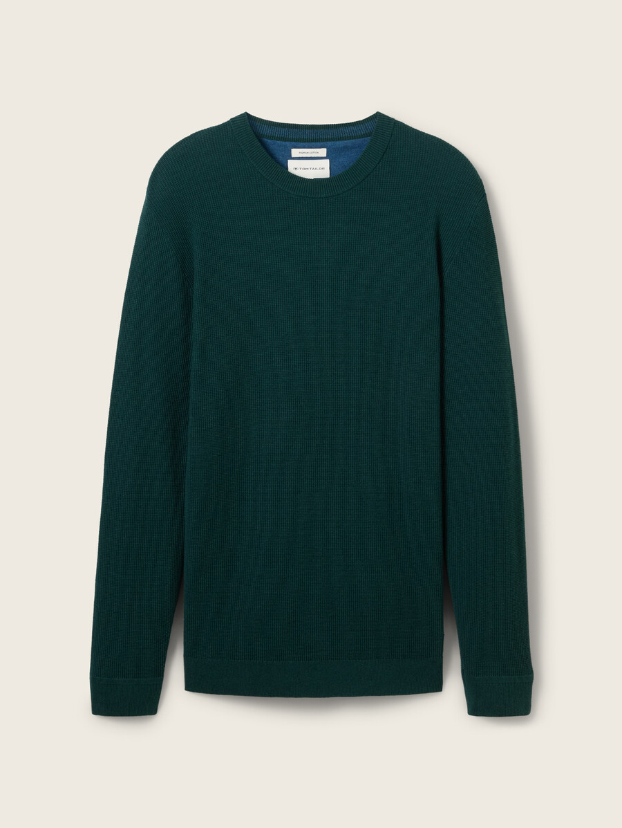 pull en maille de coton
