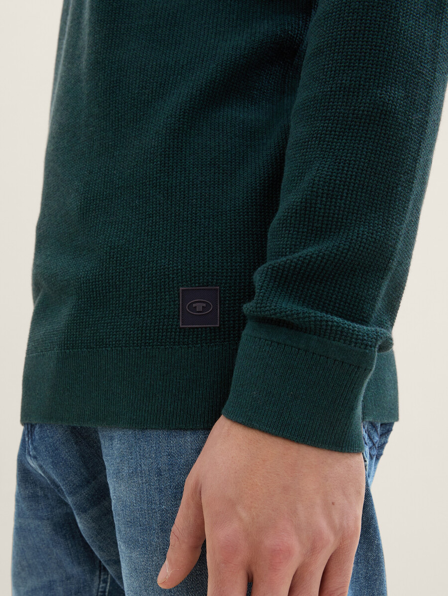 pull en maille de coton
