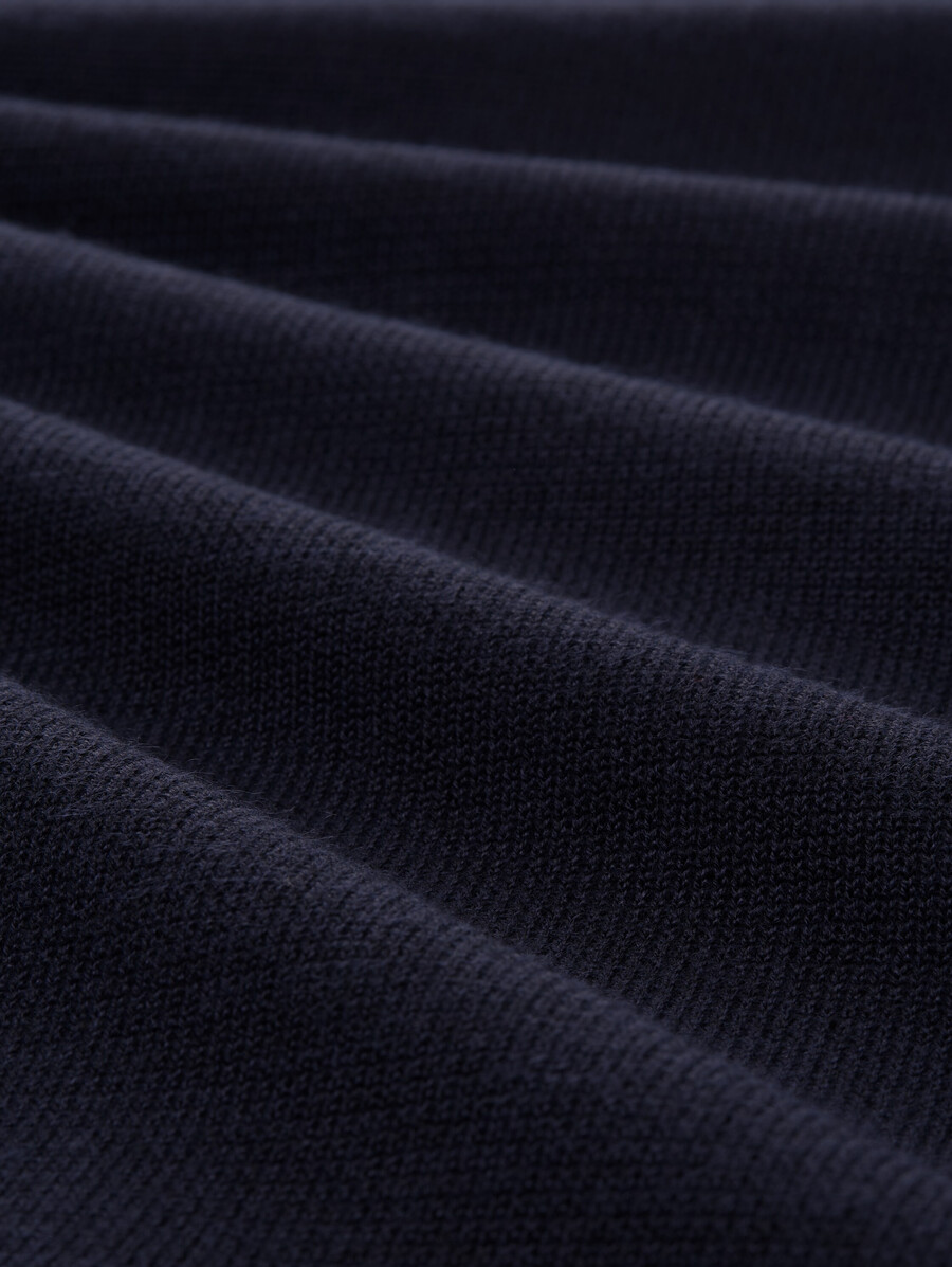 pull texturé en laine comfort