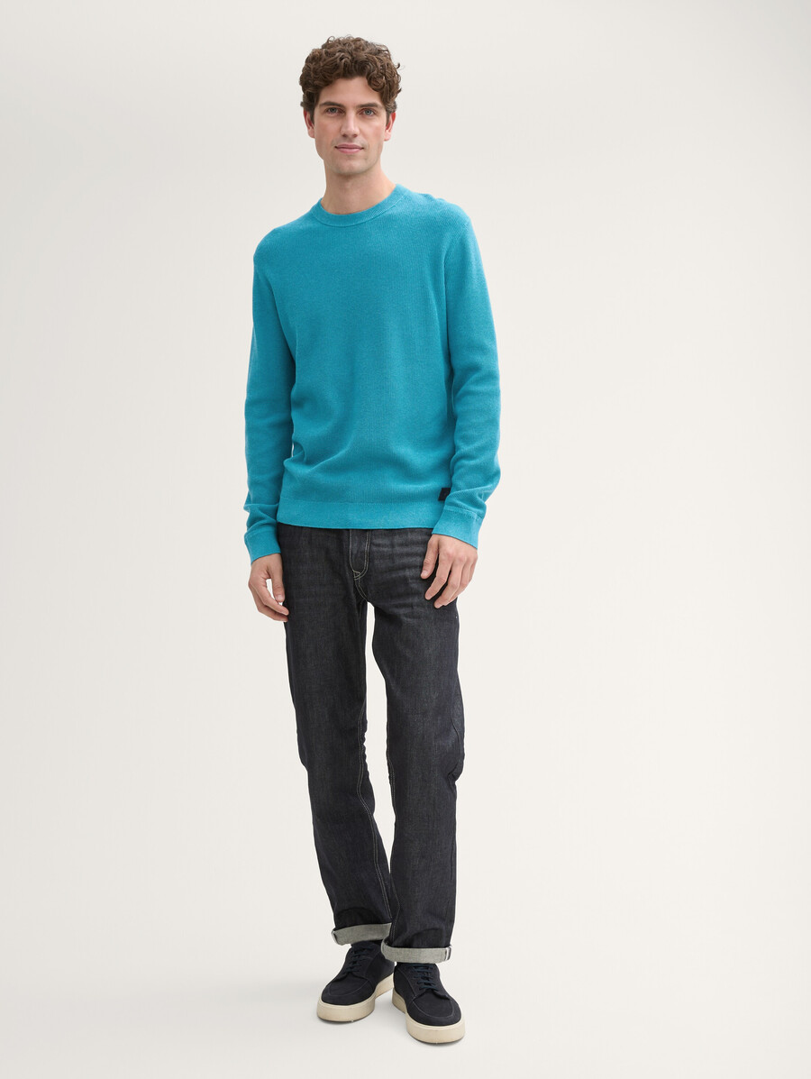 pull en maille de coton