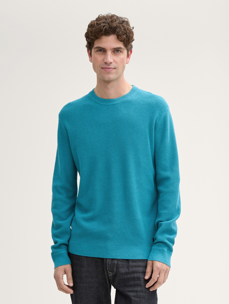 pull en maille de coton