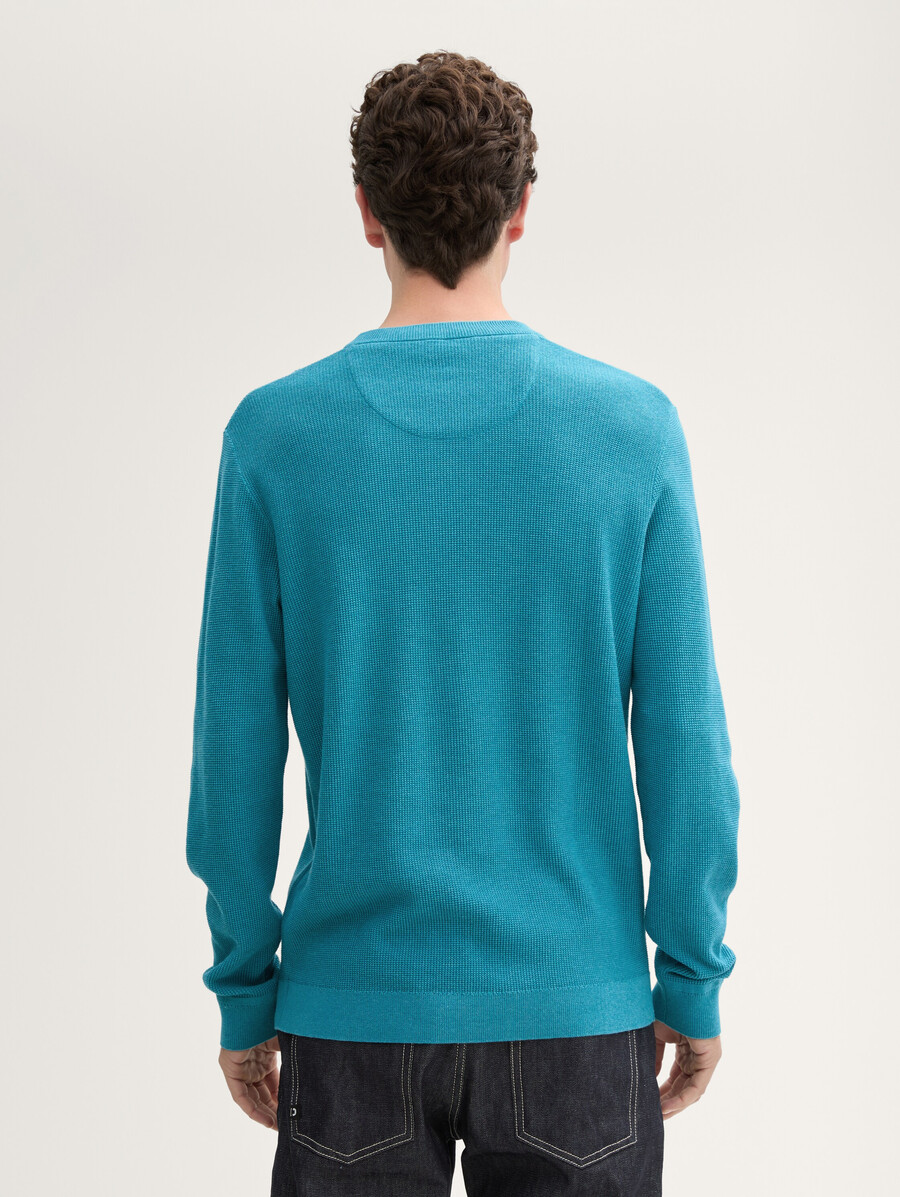 pull en maille de coton