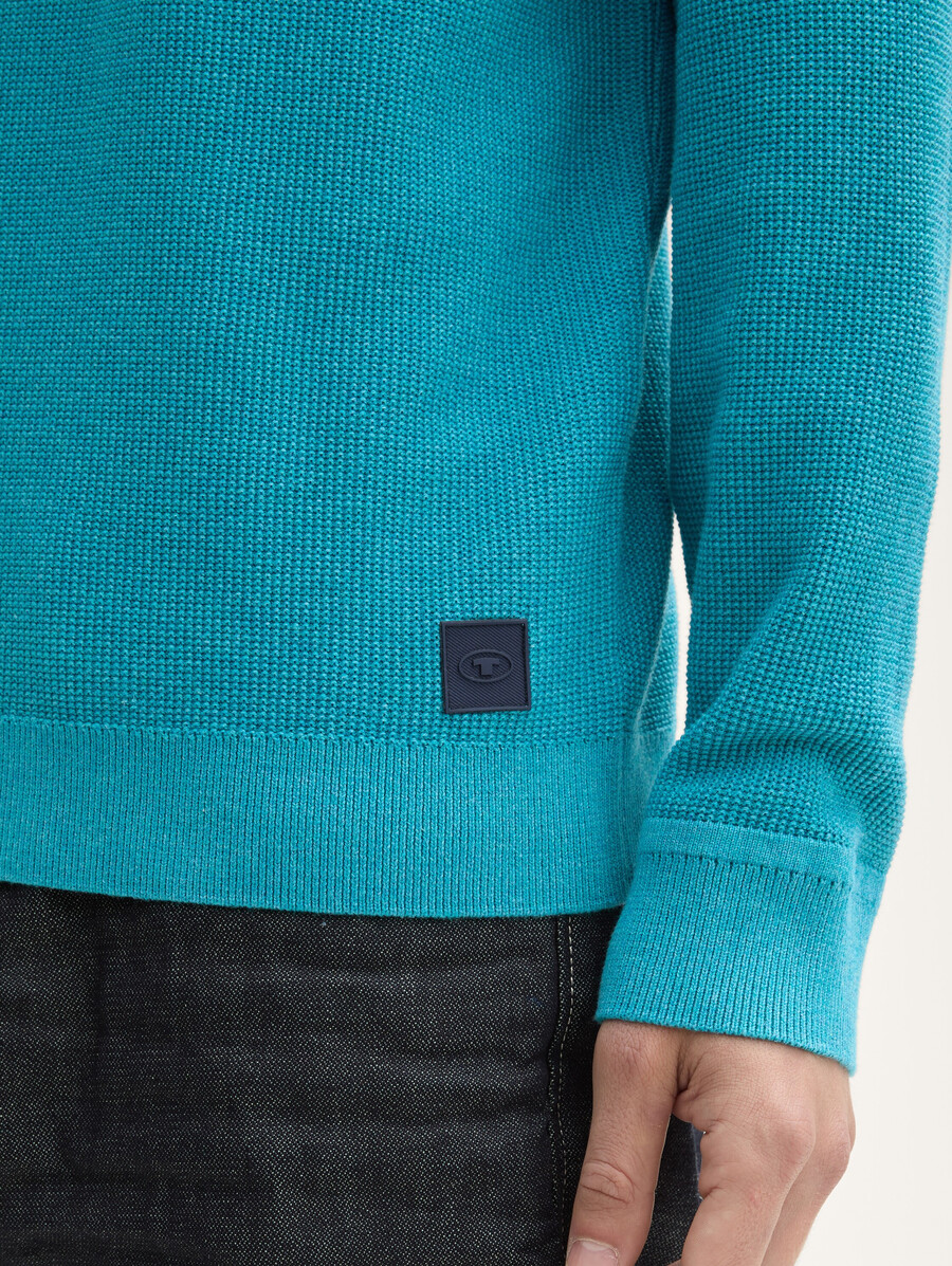 pull en maille de coton