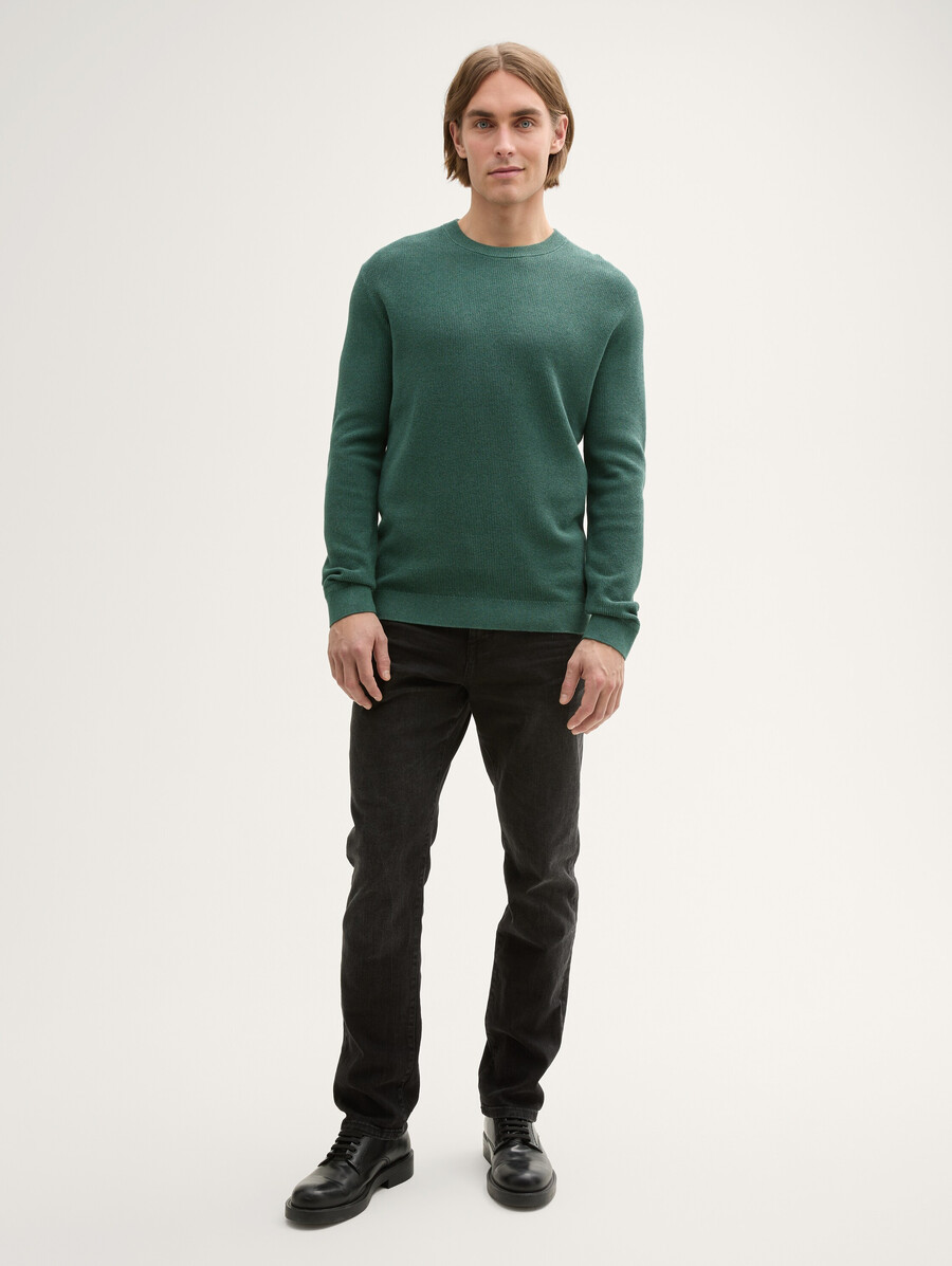 pull en maille de coton