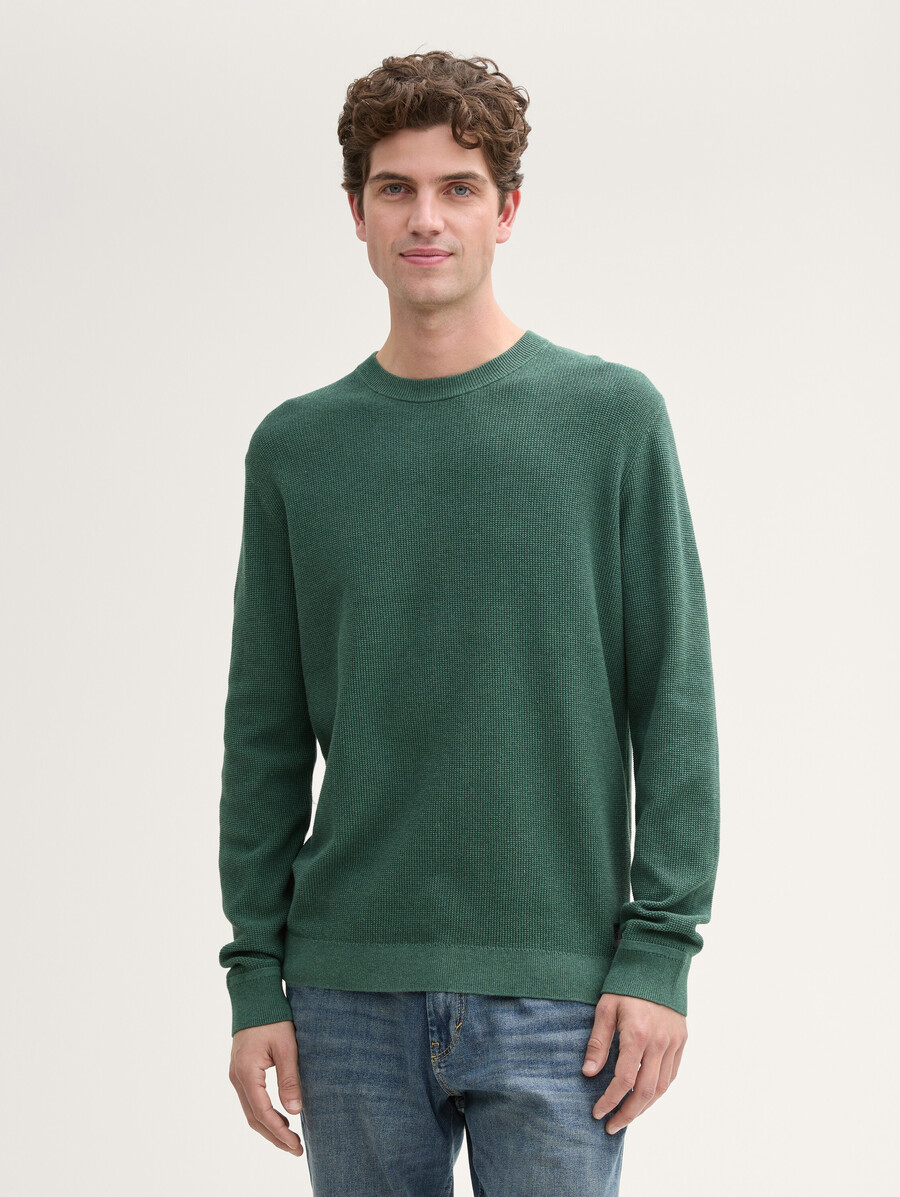 pull en maille de coton