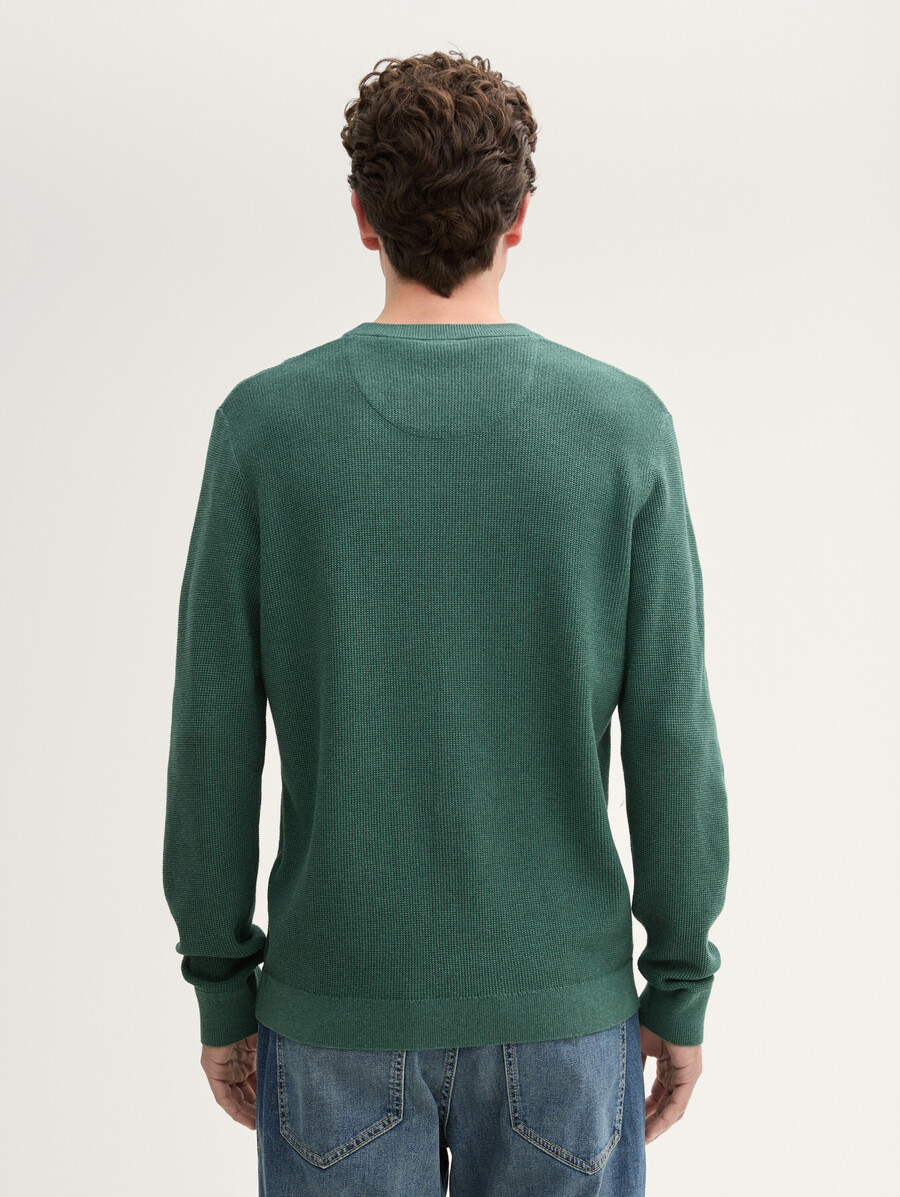 pull en maille de coton