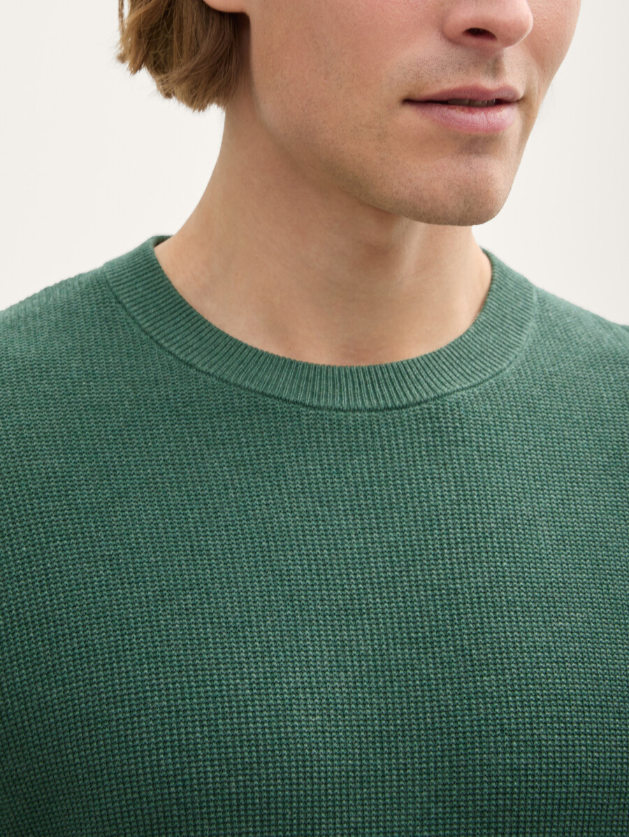 pull en maille de coton