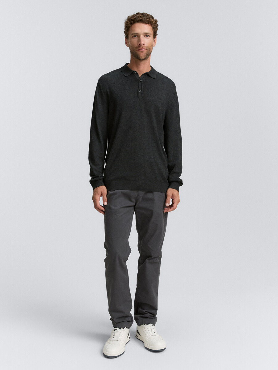 polo en maille viscose