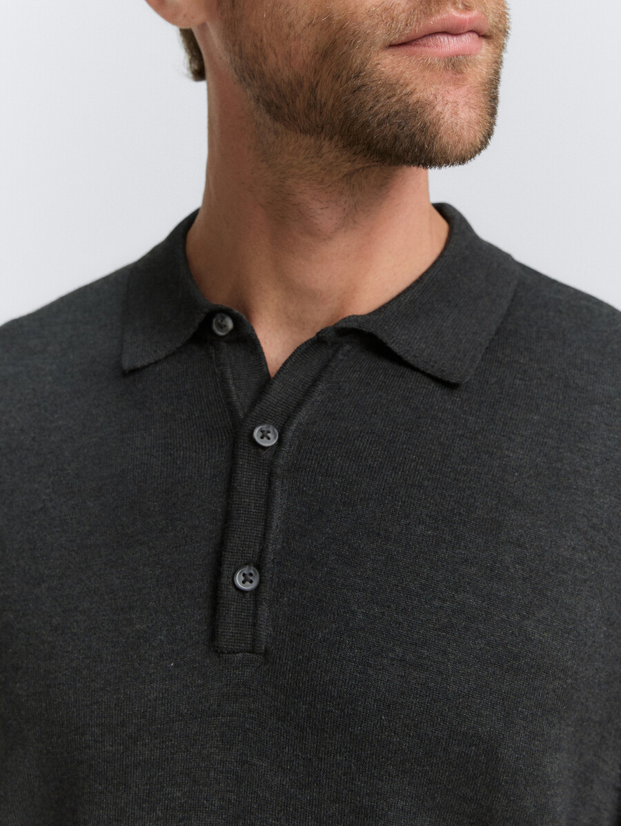 polo en maille viscose