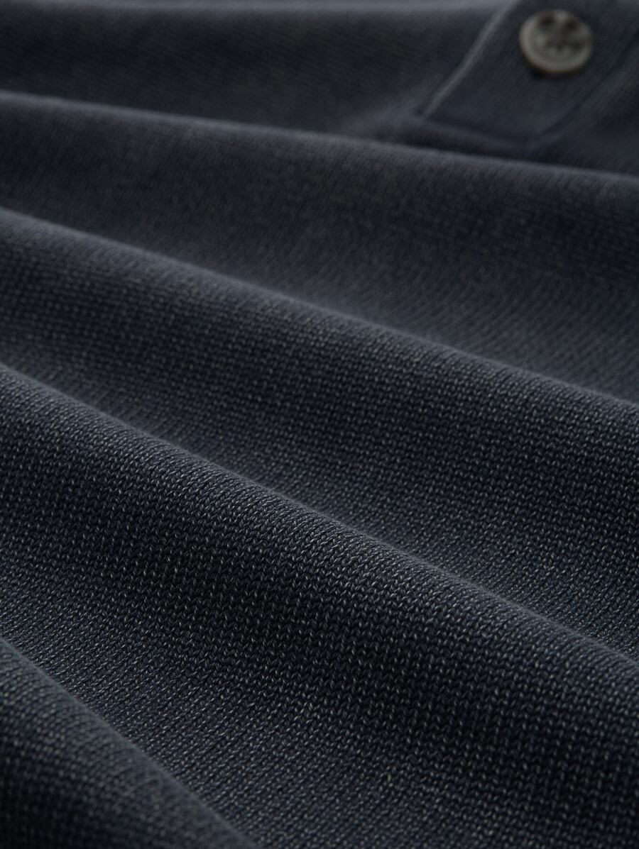 pull en maille troyer aspect coton délavé