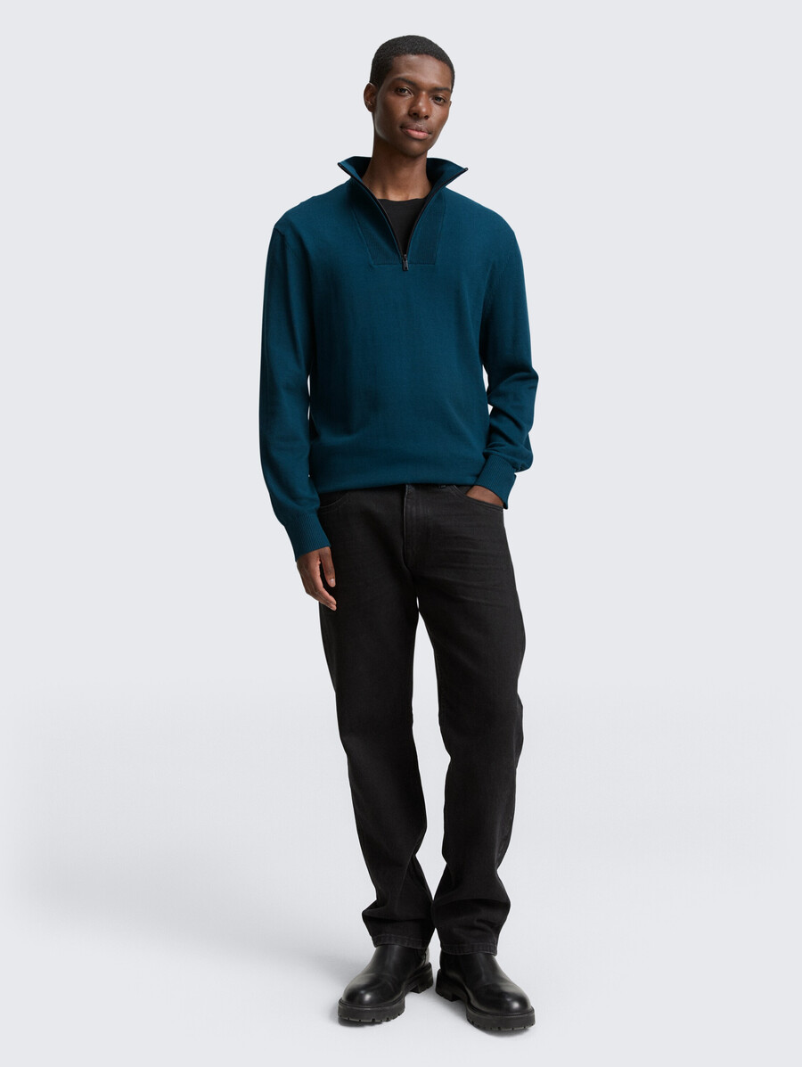 pull en maille de coton troyer