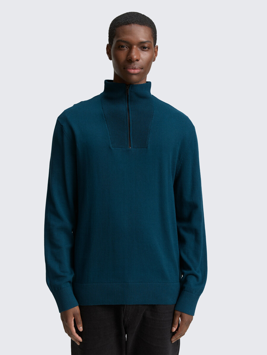 pull en maille de coton troyer
