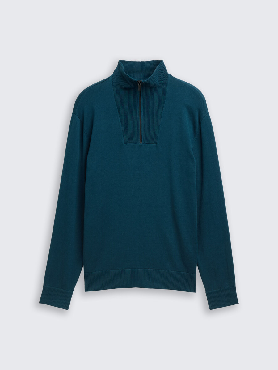 pull en maille de coton troyer