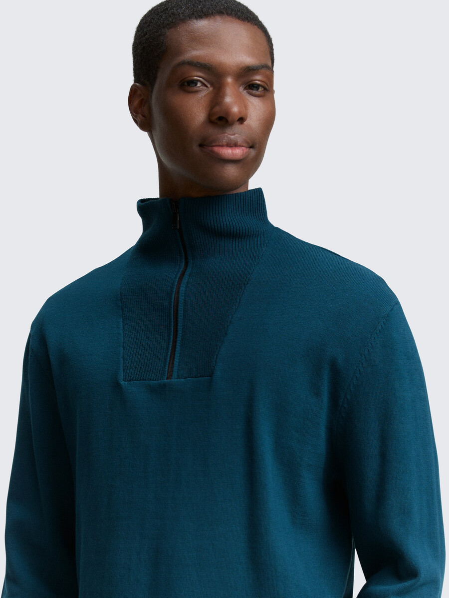 pull en maille de coton troyer