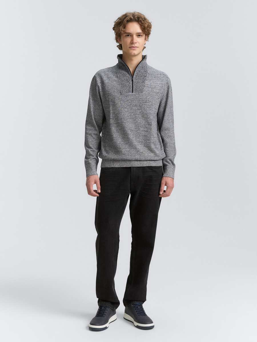 pull en maille de coton troyer