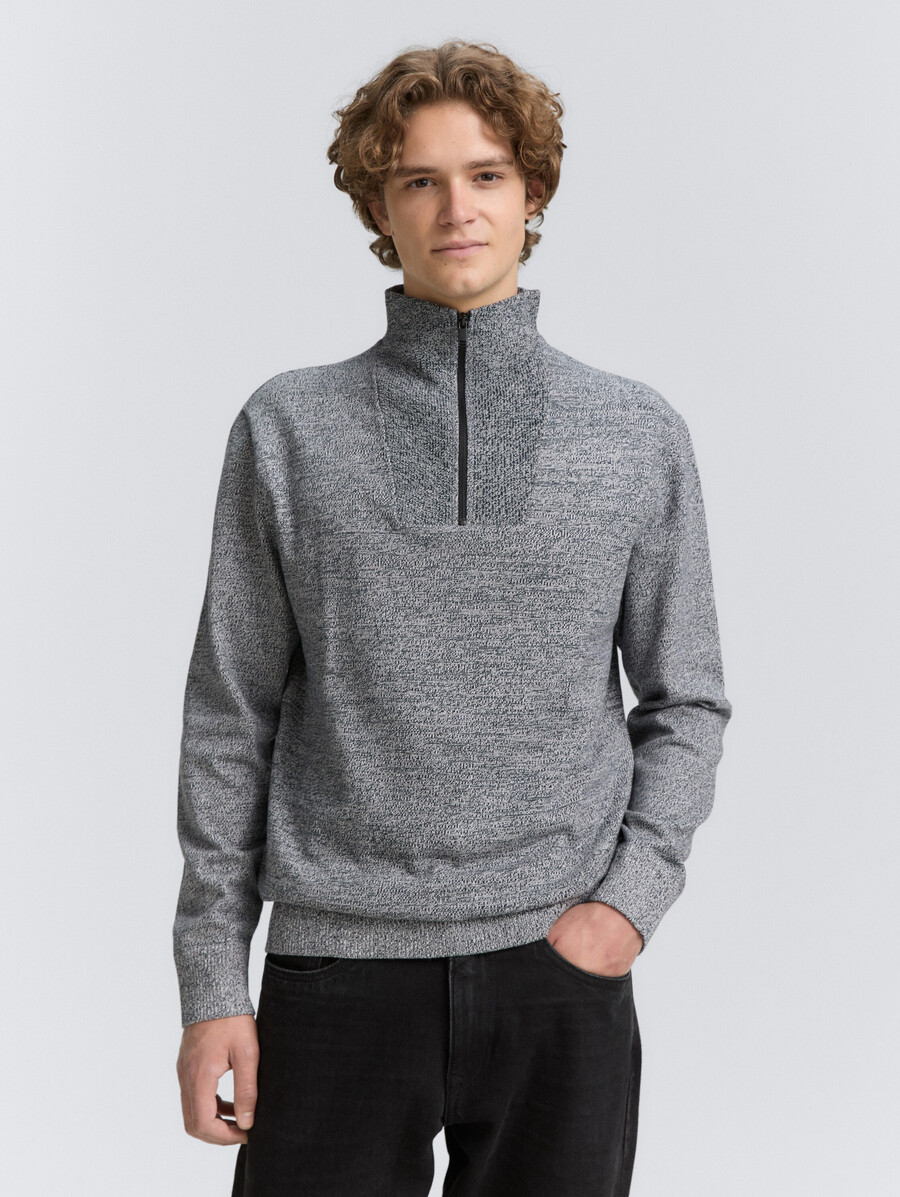 pull en maille de coton troyer