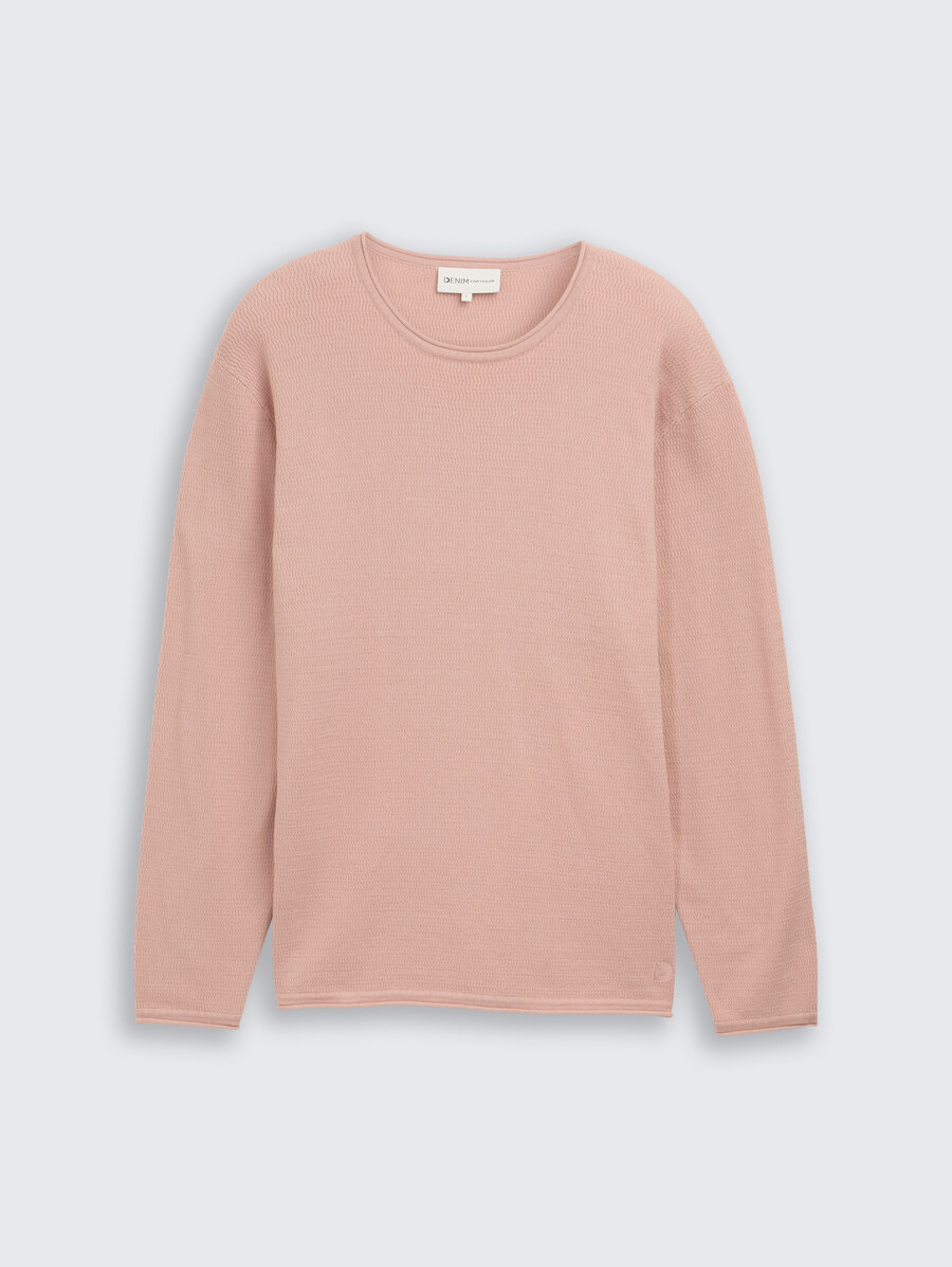 pull en maille de coton