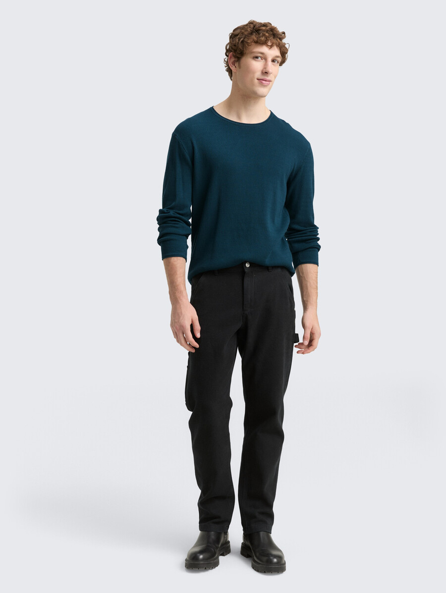 pull en maille de coton
