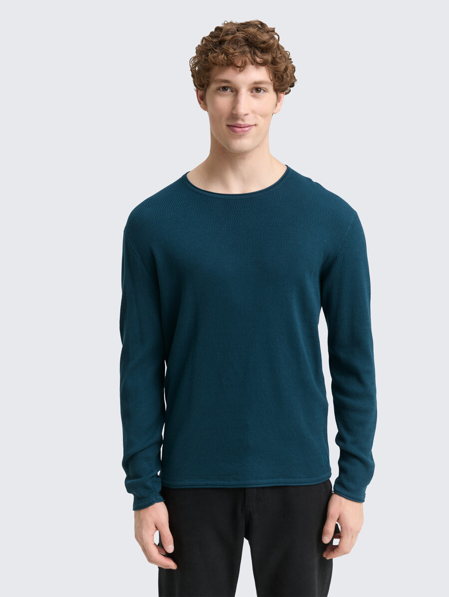 pull en maille de coton