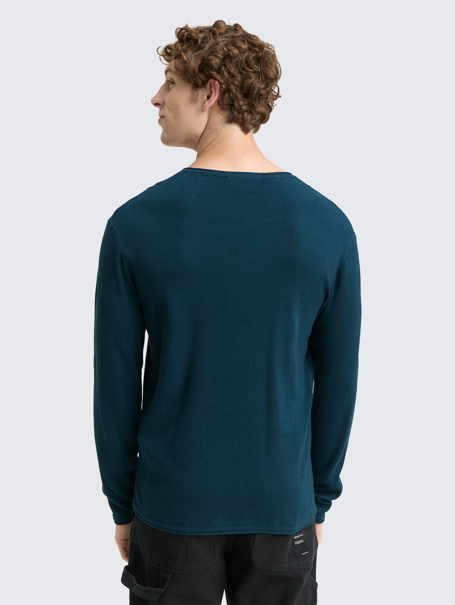 pull en maille de coton