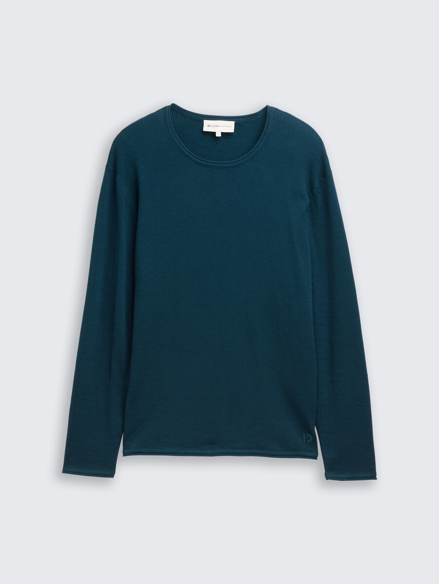 pull en maille de coton