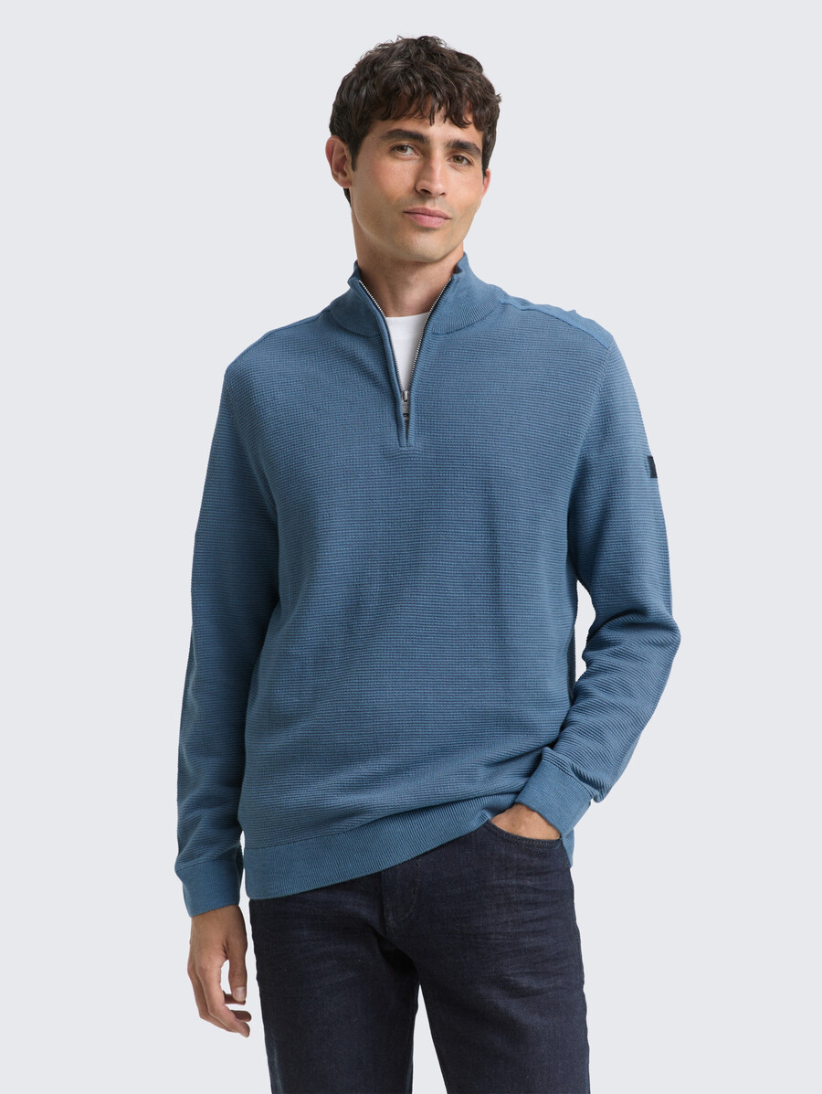 pull en maille de coton troyer