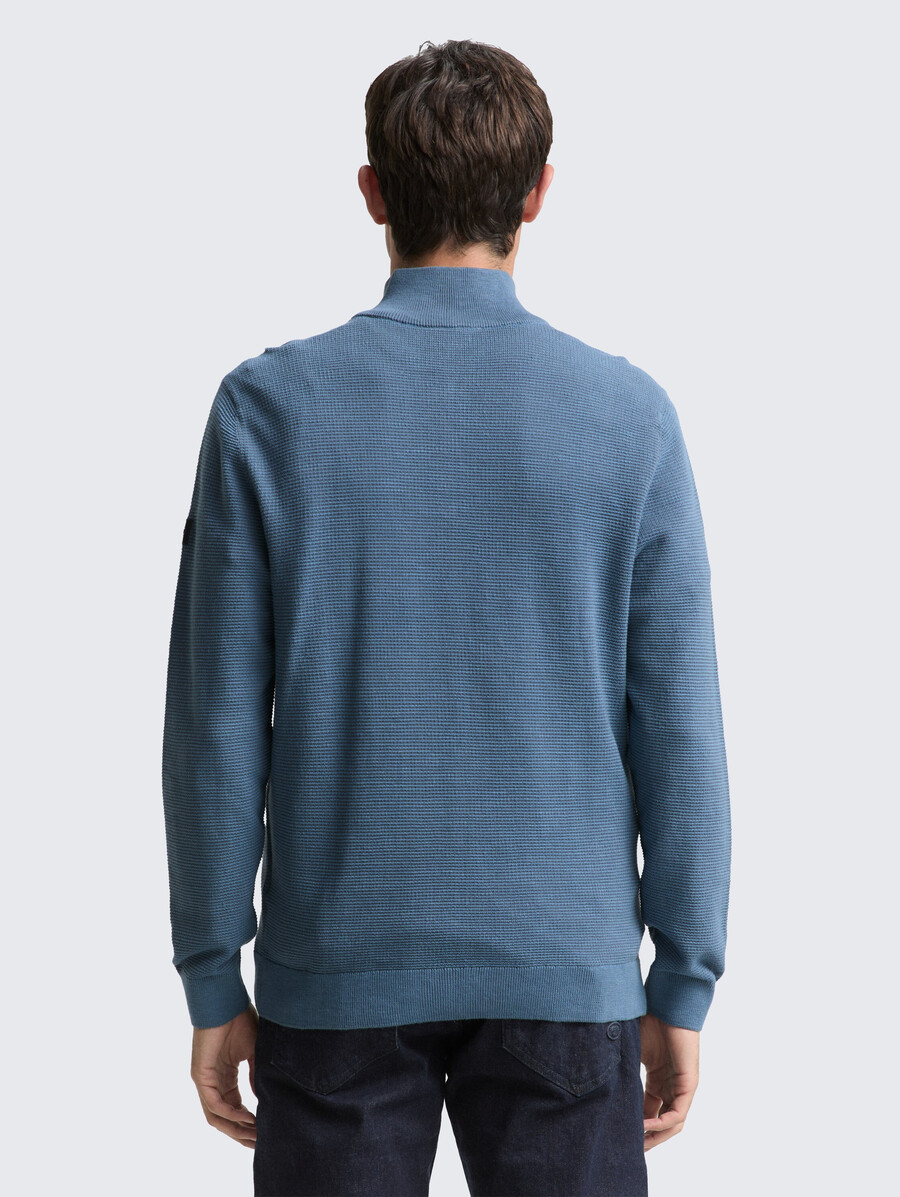 pull en maille de coton troyer