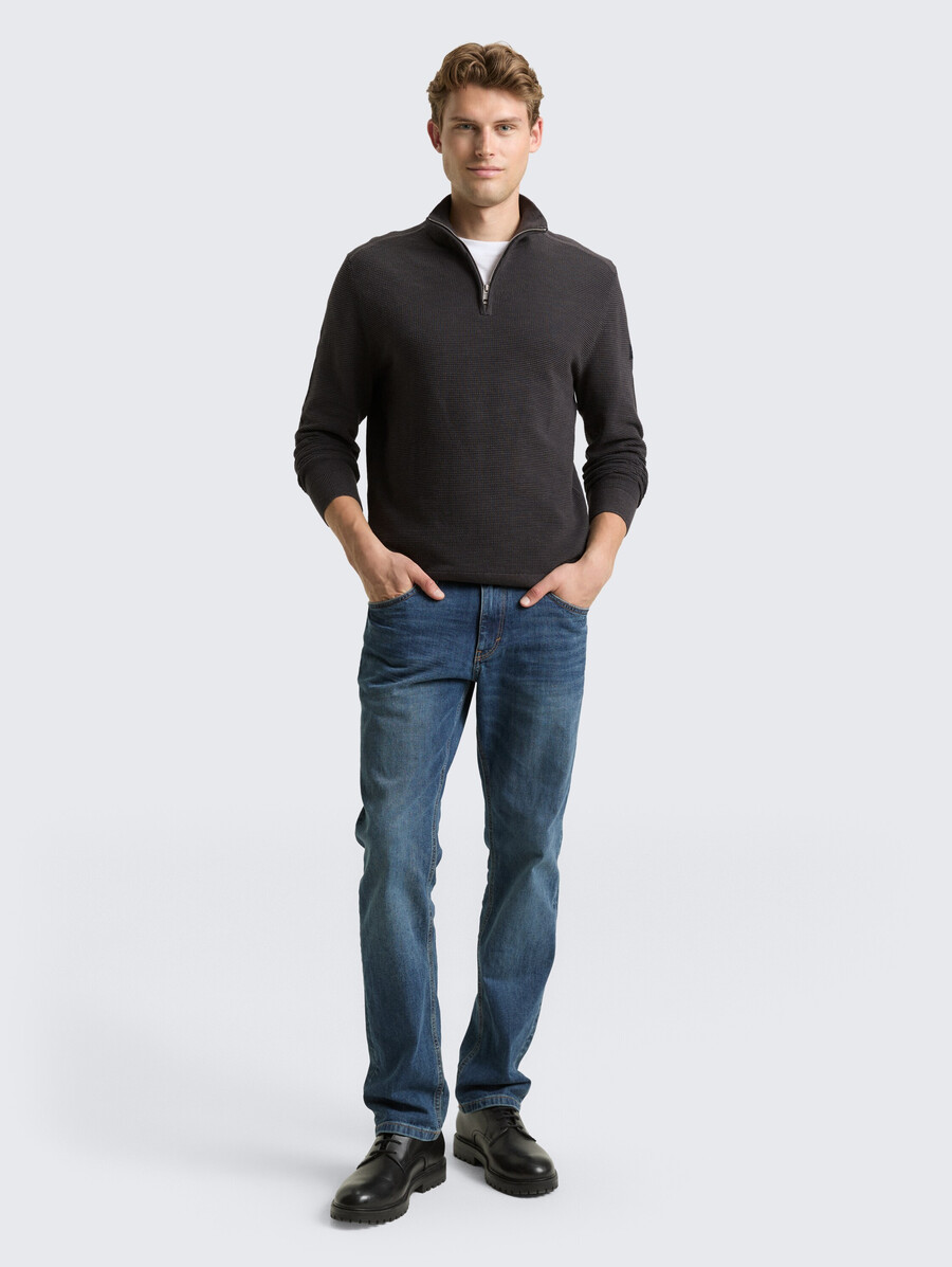 pull en maille de coton troyer