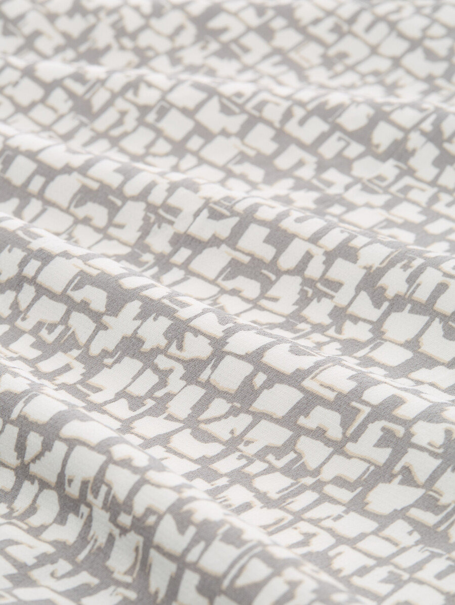 robe maxi à motifs avec lenzing ecovero