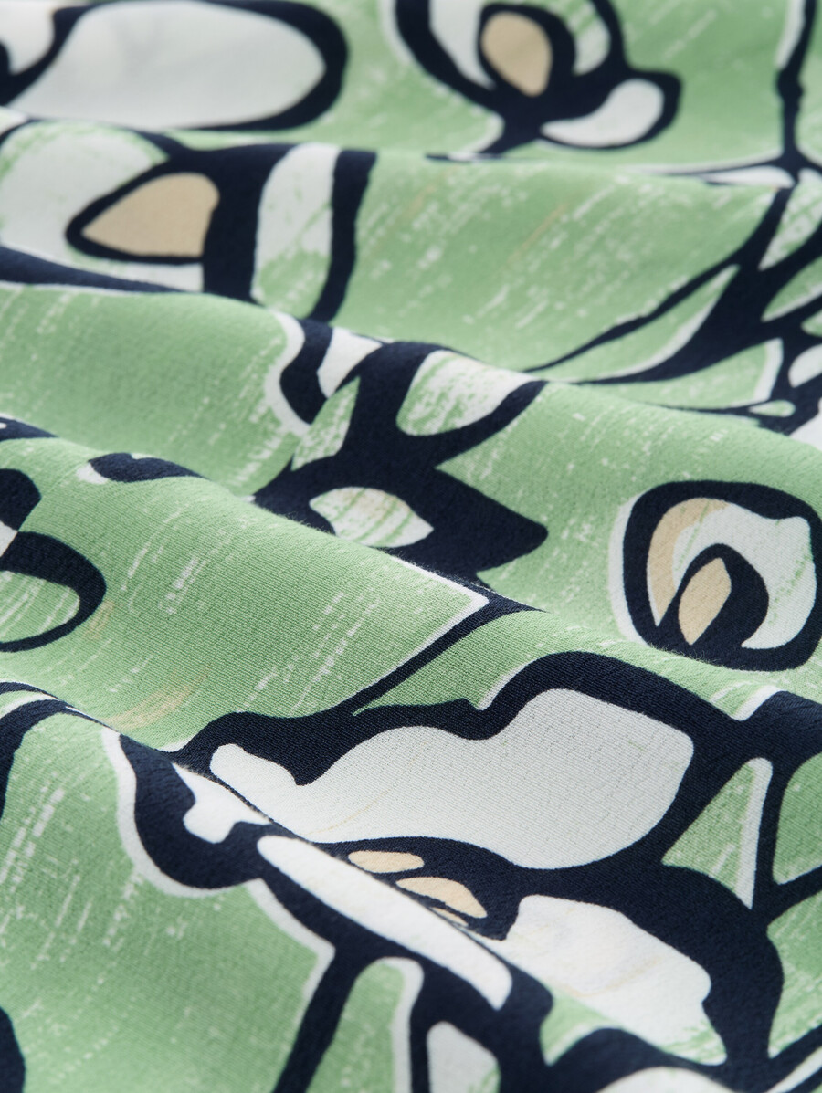 robe longue à motifs