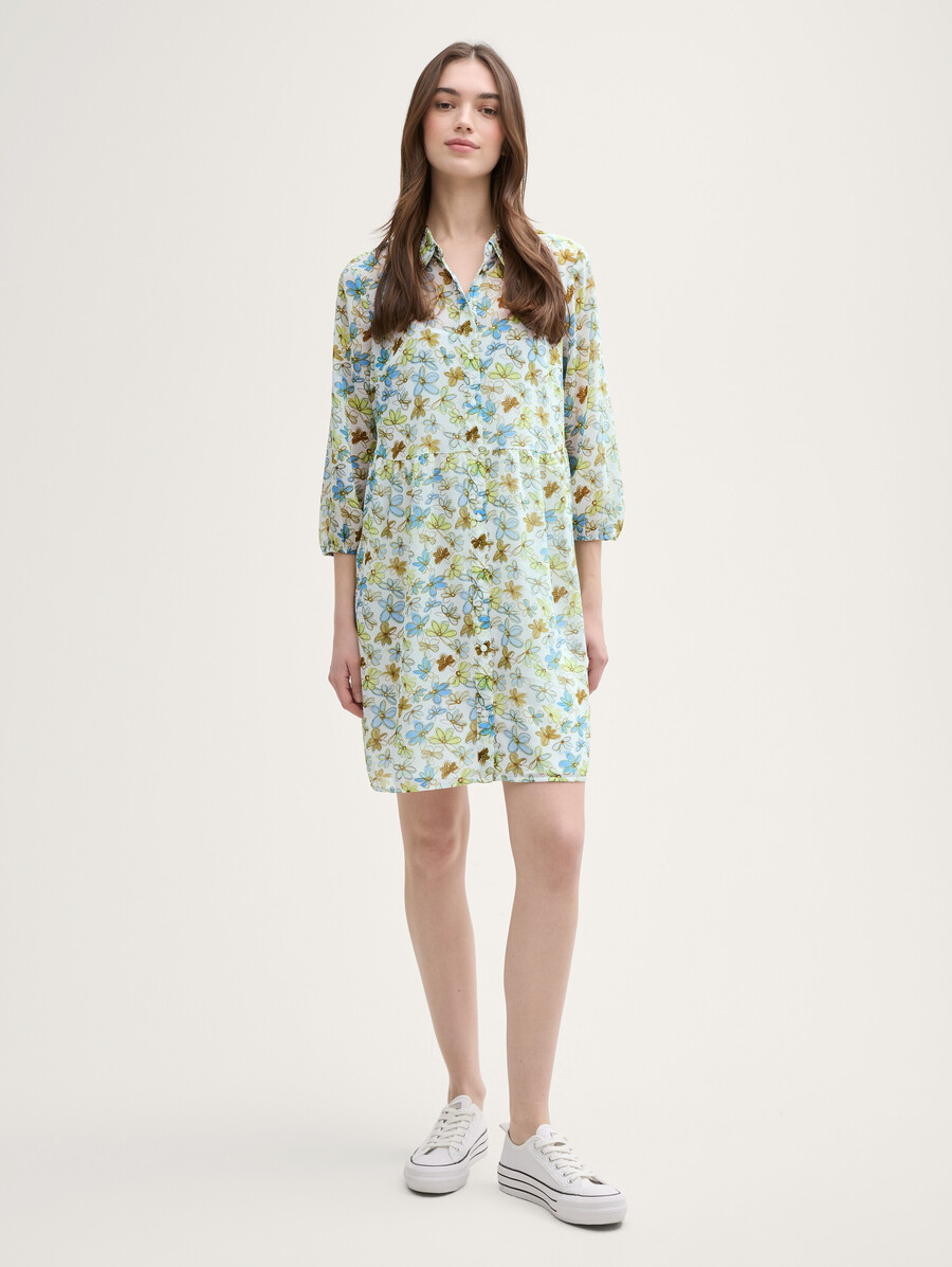 robe babydoll en mousseline