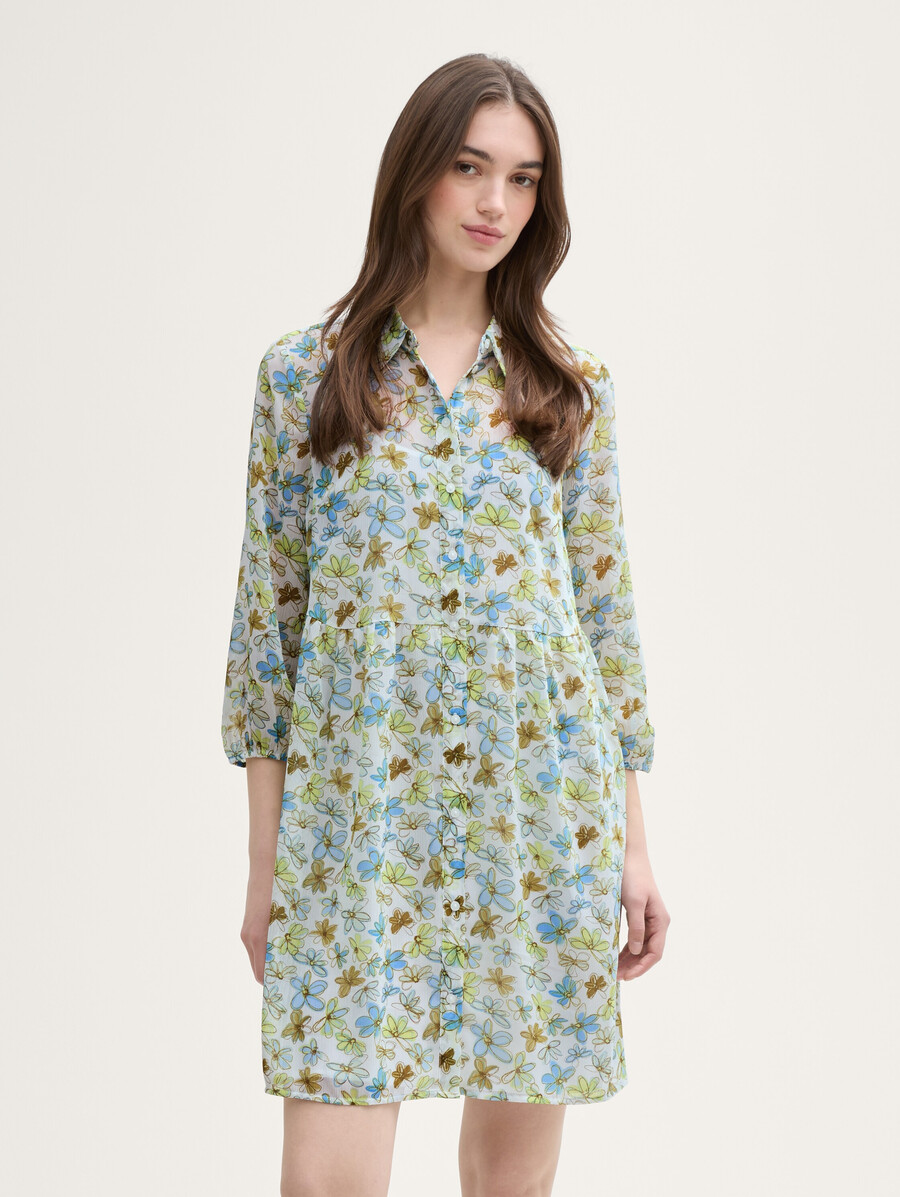 robe babydoll en mousseline
