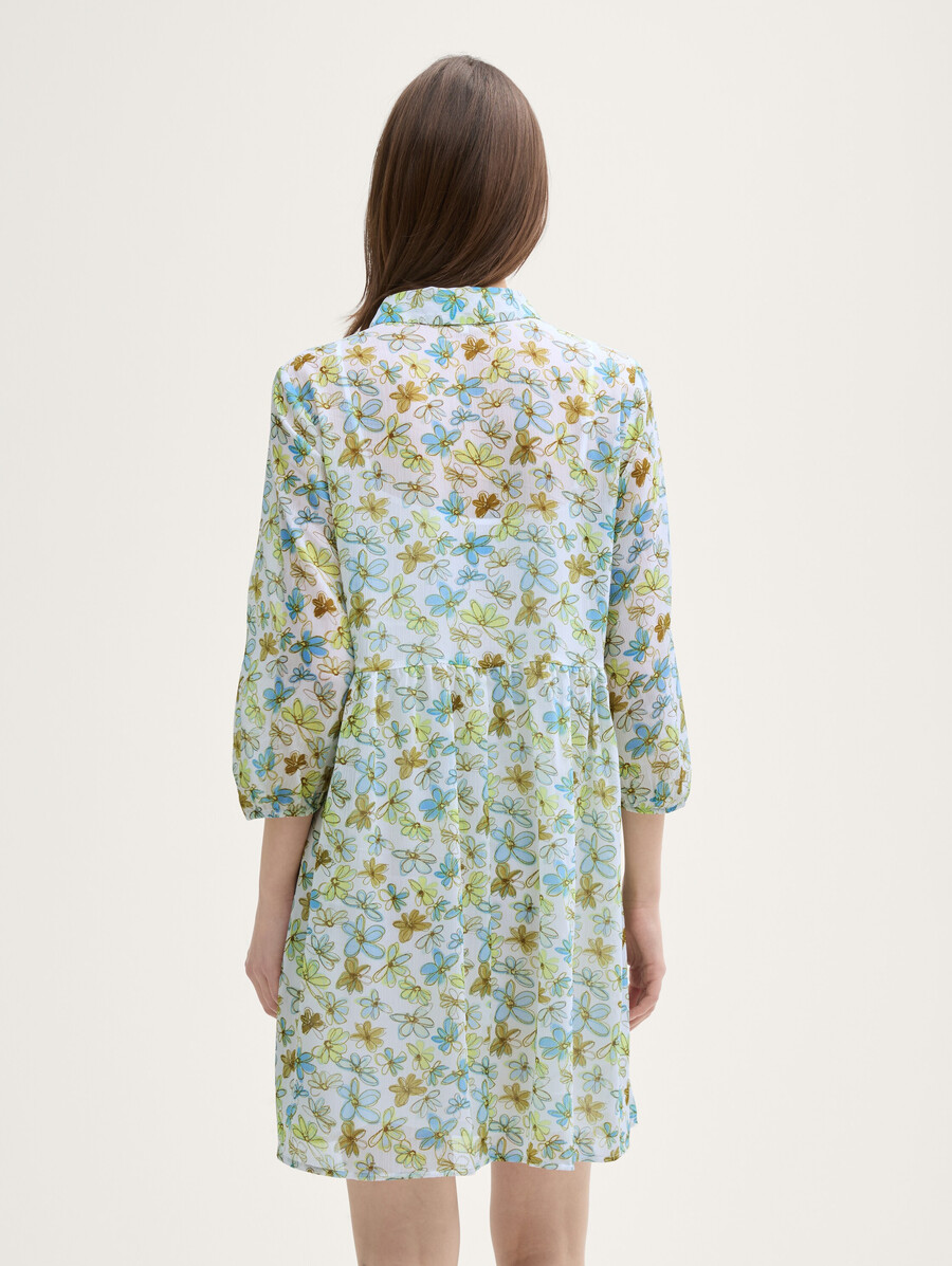 robe babydoll en mousseline