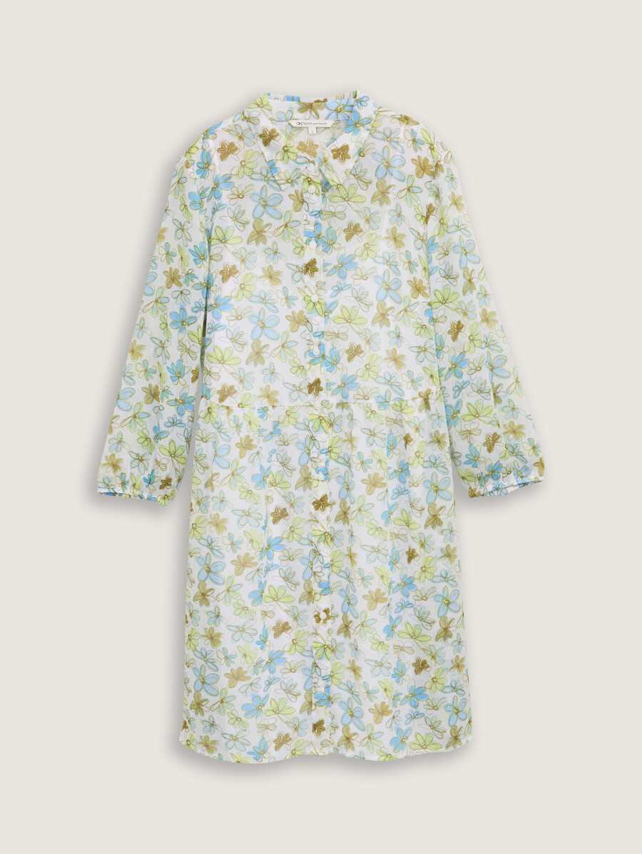 robe babydoll en mousseline