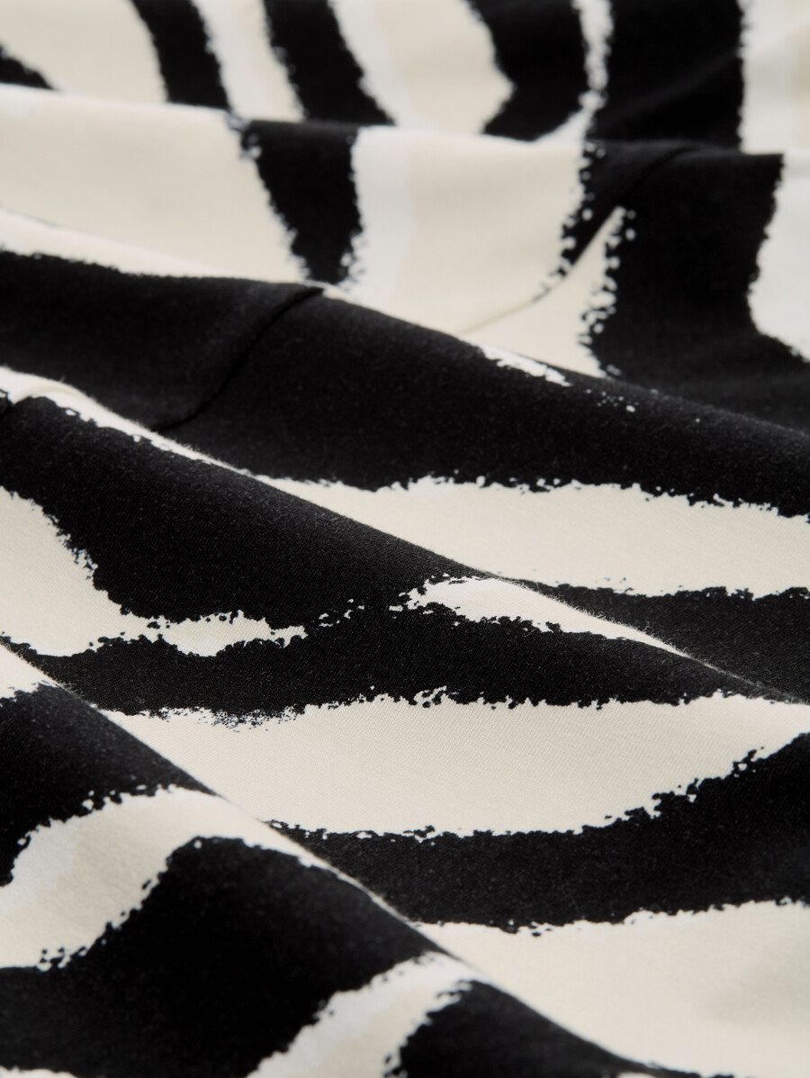 robe midi en jersey avec détail nœud