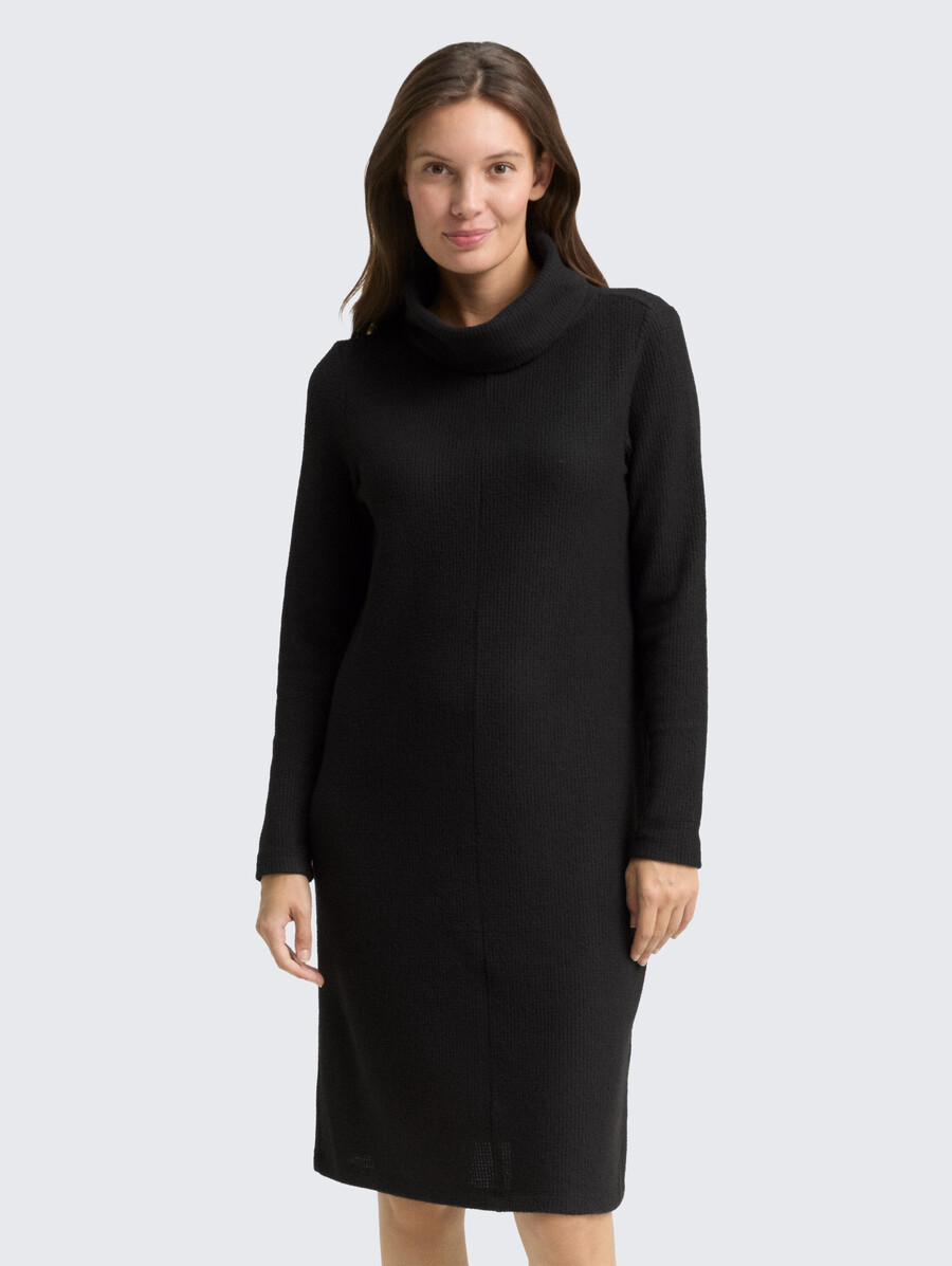 robe confortable à texture gaufrée