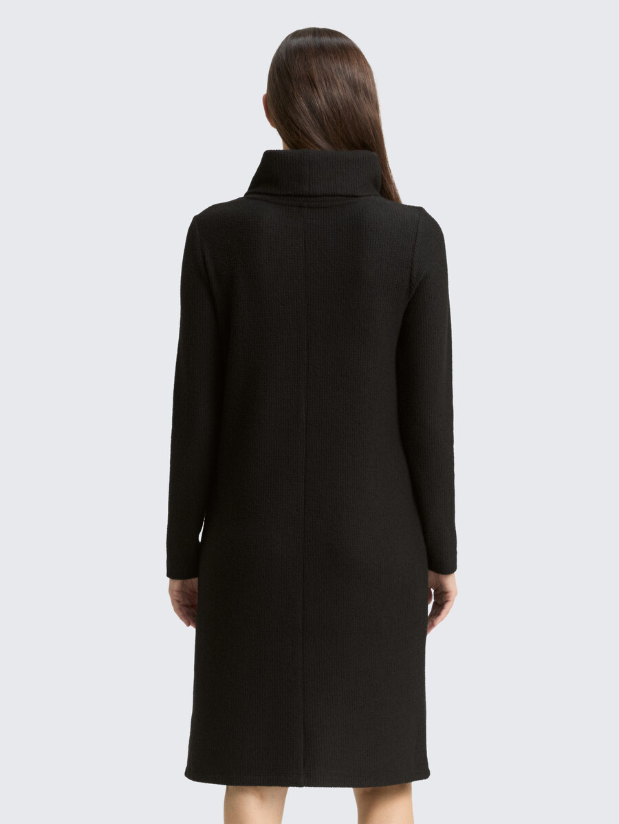 robe confortable à texture gaufrée