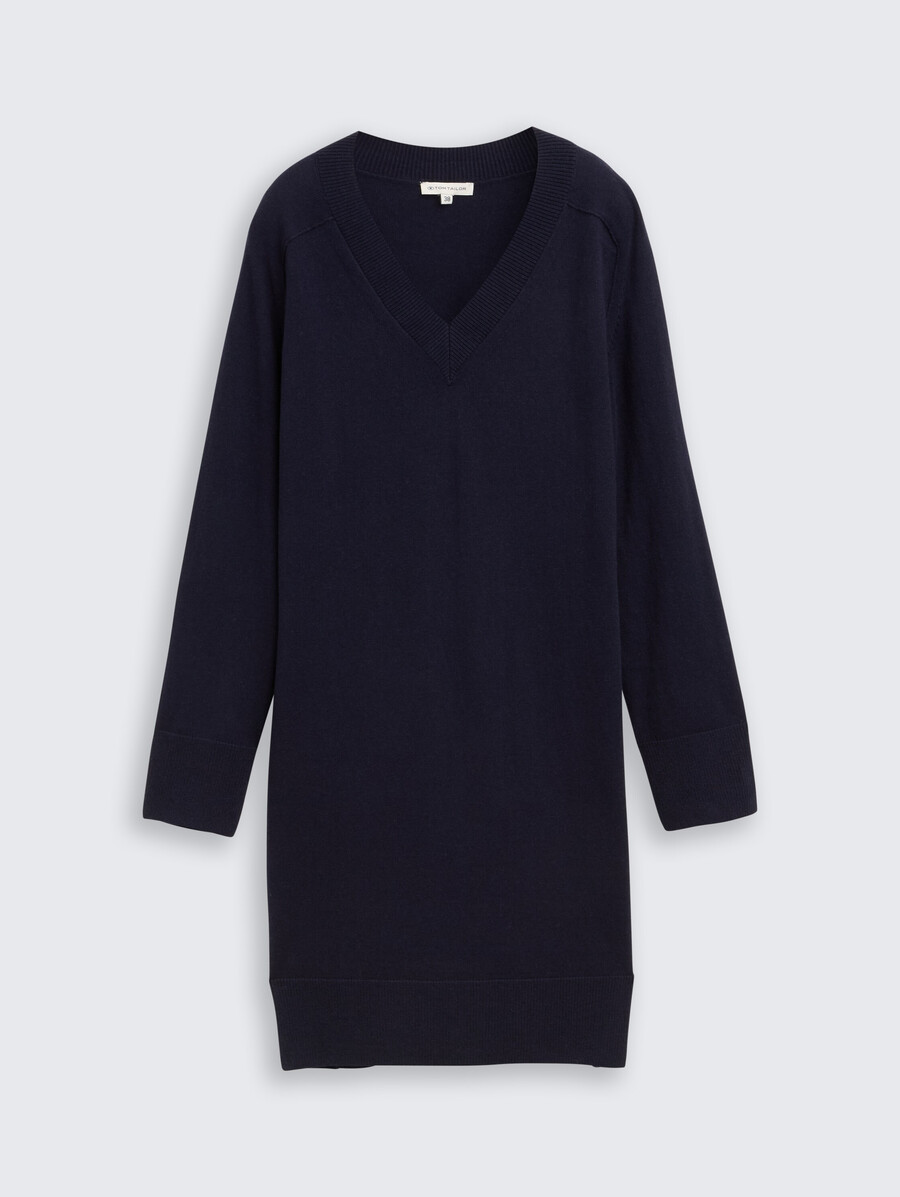 robe en maille avec mélange de cachemire