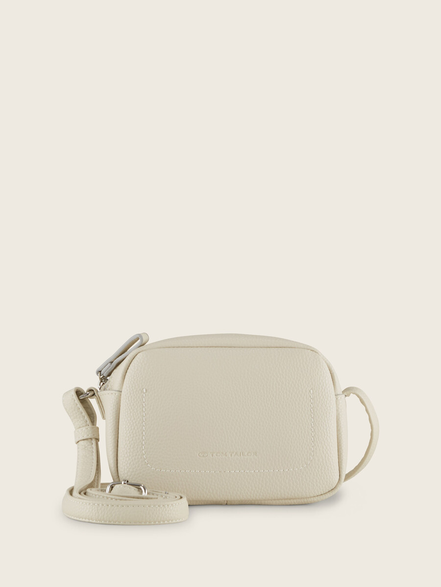 sac bandoulière ttelis avec surpiqûres décoratives