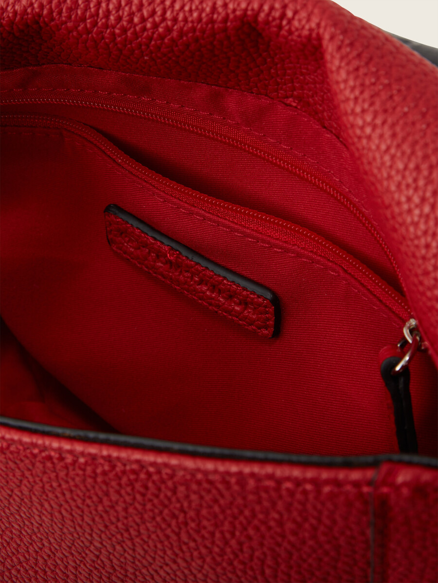 sac bandoulière ttmalia s avec surpiqûres contrastées