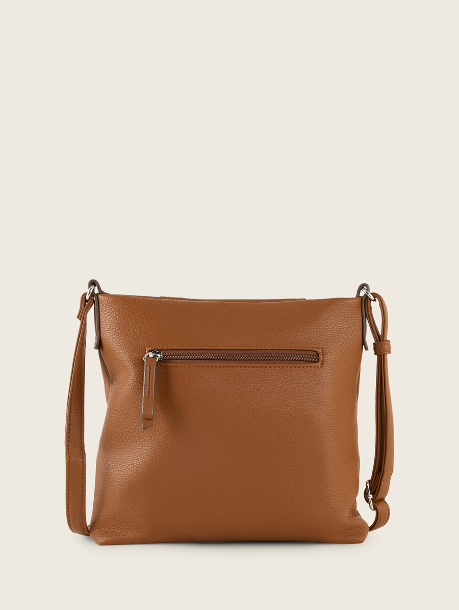 sac bandoulière ttbeca m avec détails de fermeture éclair