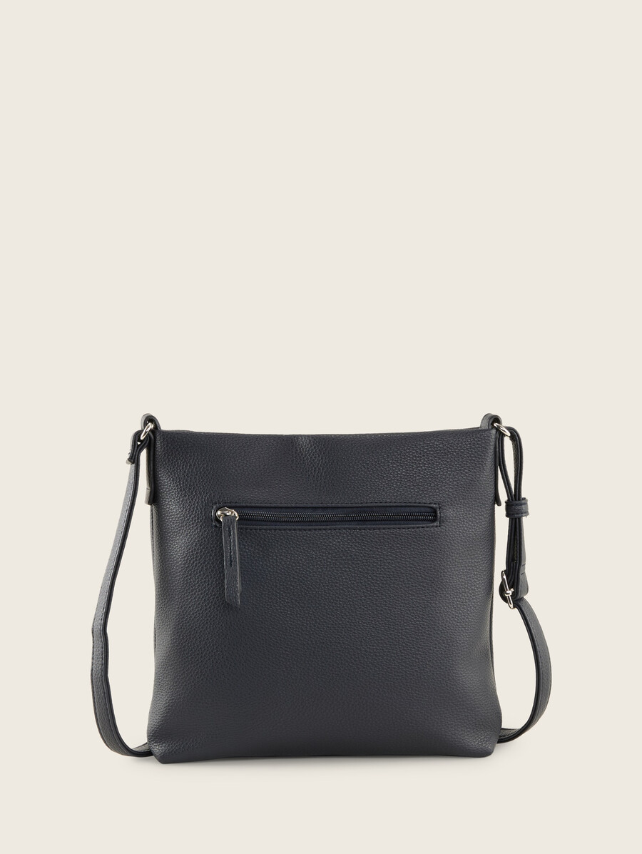 sac bandoulière ttbeca m avec détails de fermeture éclair