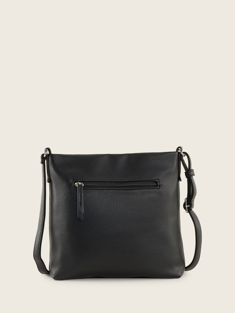 sac bandoulière ttbeca m avec détails de fermeture éclair