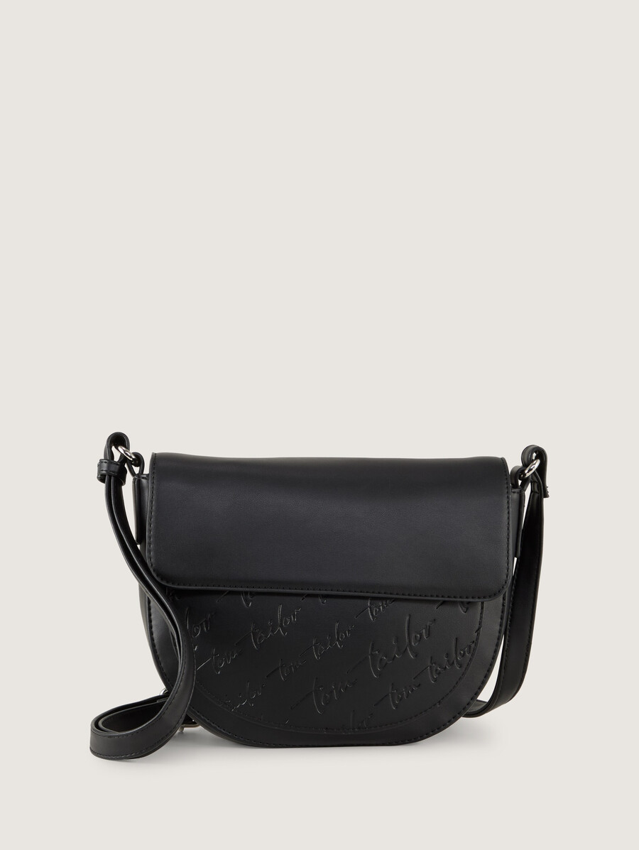 sac bandoulière ttwendi avec rabat et logo en relief