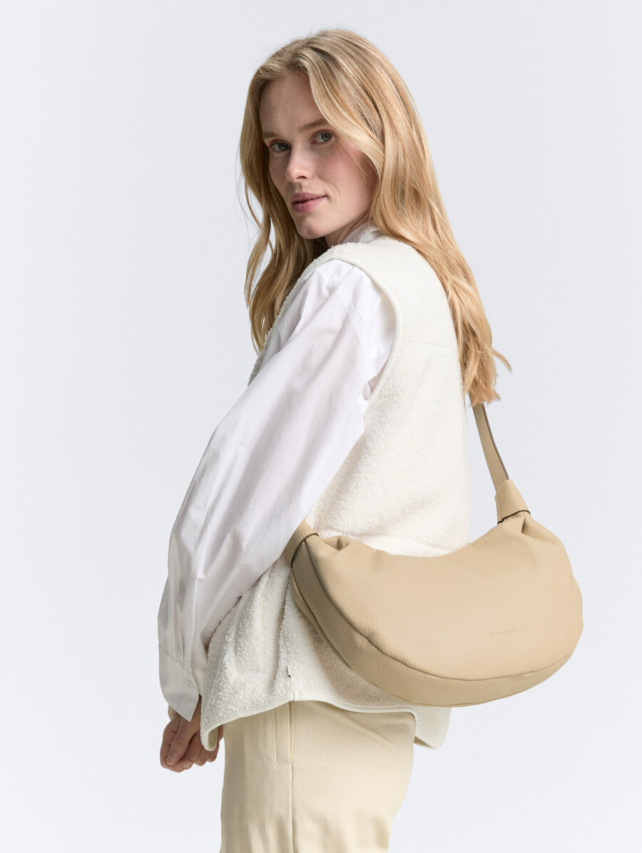 sac bandoulière ttliliana m avec petit logo en relief