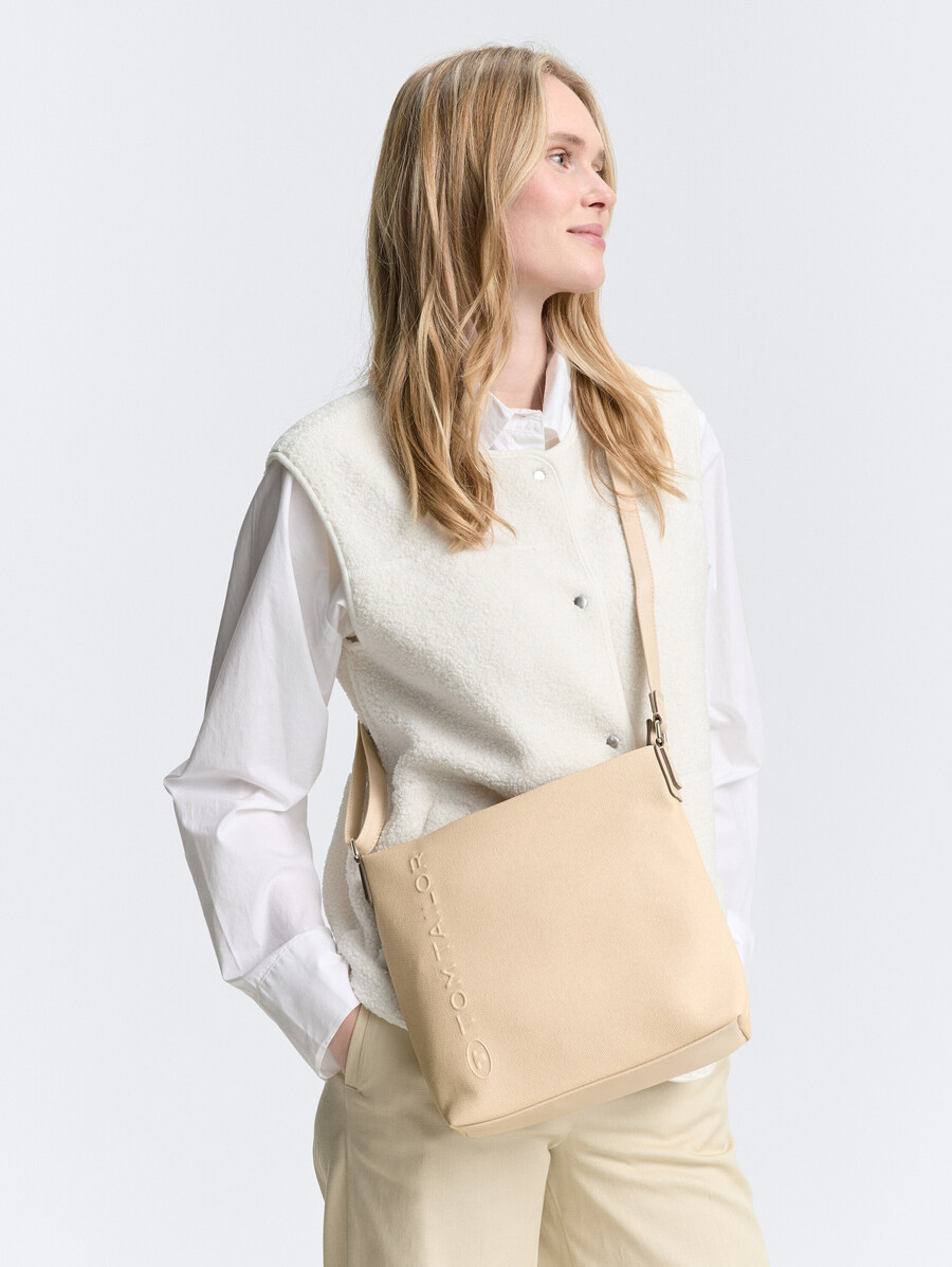 sac bandoulière ttrosa s aspect toile