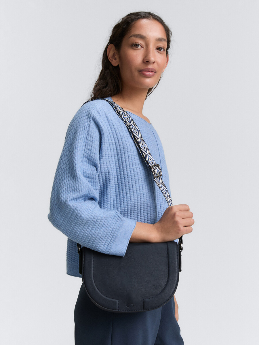 sac bandoulière ttnani avec bandoulière tissée à motifs