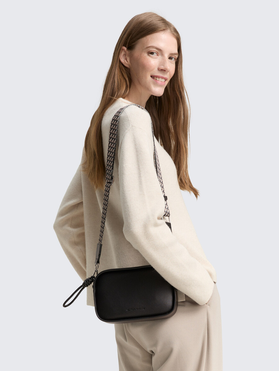 sac bandoulière tttatiana avec bandoulière tissée à motifs