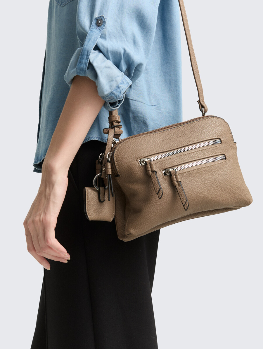 sac bandoulière ttwinona s avec détails zippés