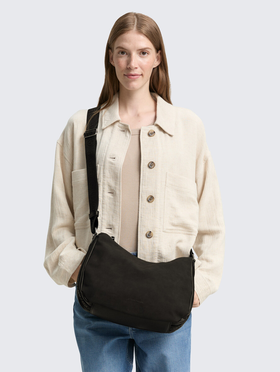 sac bandoulière ttyara s avec bandoulière tissée imprimée